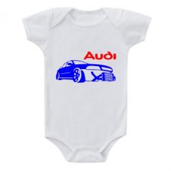 Детский бодик Audi Turbo - PrintSalon