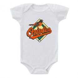 Детский бодик Baltimore Orioles - PrintSalon