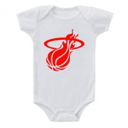 Детский бодик Баскетбольный мяч в кольце - PrintSalon