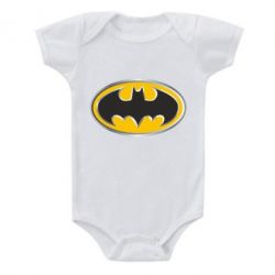 Дитячий бодік Batman Gold Logo - PrintSalon