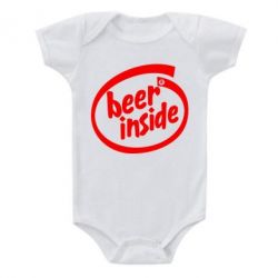 Детский бодик Beer Inside - PrintSalon