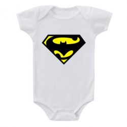 Детский бодик БэтСупермен