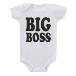 Детский бодик Big Boss - PrintSalon