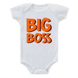 Детский бодик Big Boss - PrintSalon