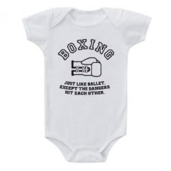 Дитячий бодік Boxing just like ballet