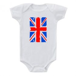 Детский бодик Британский флаг - PrintSalon