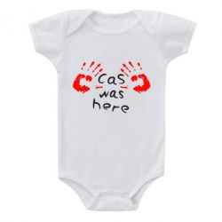 Дитячий бодік Cas was here - PrintSalon