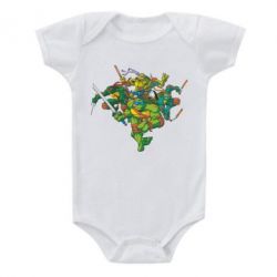 Дитячий бодік Черепашки-ніндзя - PrintSalon