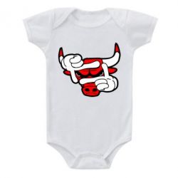 Детский бодик Chicago Bulls бык - PrintSalon