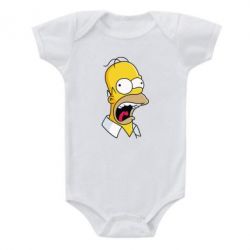 Детский бодик Crazy Homer! - PrintSalon