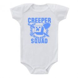 Детский бодик Creeper Squad - PrintSalon