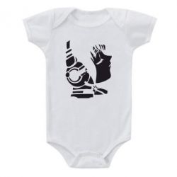 Детский бодик Daft Punk - PrintSalon