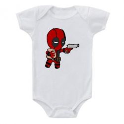 Дитячий бодік Дедпуз з пакетиком - PrintSalon