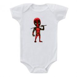 Детский бодик Дэдпул - PrintSalon