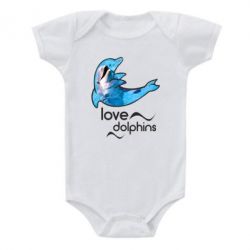 Детский бодик Дельфин - PrintSalon