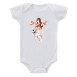 Детский бодик Девушка Арсенал - PrintSalon