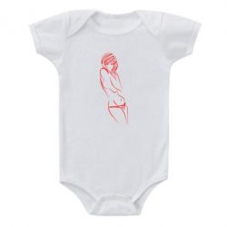Детский бодик Девушка - PrintSalon
