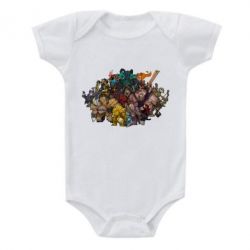 Детский бодик Dota 2 "Everybody here" - PrintSalon