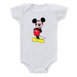 Детский бодик Довольный Микки Маус - PrintSalon