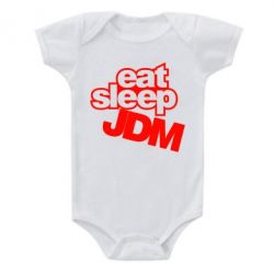 Детский бодик Eat sleep JDM - PrintSalon