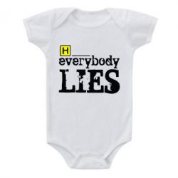 Дитячий бодік Everybody LIES House - PrintSalon