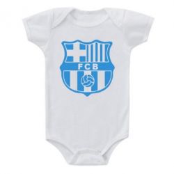 Дитячий бодік FC Barcelona - PrintSalon