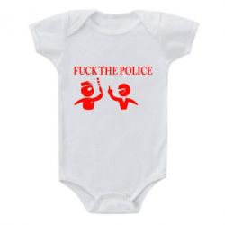 Детский бодик Fuck the Police - PrintSalon