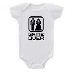 Детский бодик Game Over - PrintSalon