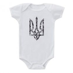 Дитячий бодік Герб з візерунками - PrintSalon