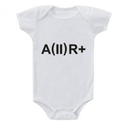 Детский бодик Группа крови (2)А+ - PrintSalon