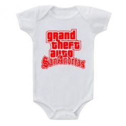 Детский бодик GTA San Andreas - PrintSalon