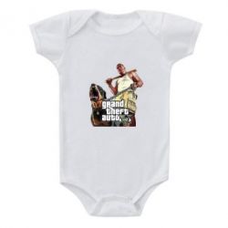 Дитячий бодік GTA V Logo - PrintSalon