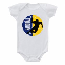 Детский бодик Handball Logo-PrintSalon Детский бодик Handball Logo