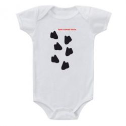 Дитячий бодік Here comes Linux - PrintSalon