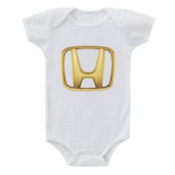 Детский бодик Honda Gold Logo - PrintSalon