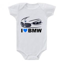 Дитячий бодік I love BMW 2
