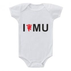 Детский бодик I love MU - PrintSalon