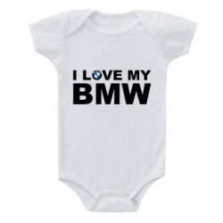 Дитячий бодік I love my BMW