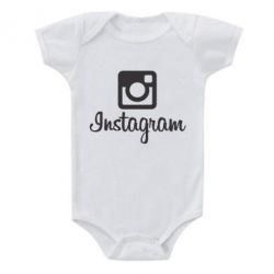 Детский бодик Instagram - PrintSalon