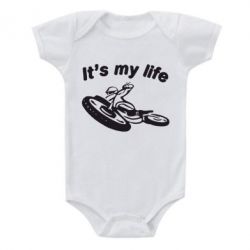 Детский бодик It's my moto life - PrintSalon