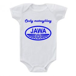 Детский бодик Java Cesky Motocyclovy - PrintSalon