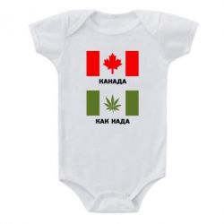 Дитячий бодік Канада Як треба - PrintSalon