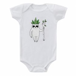 Детский бодик King sloths - PrintSalon