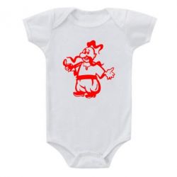 Детский бодик Козак з люлькою