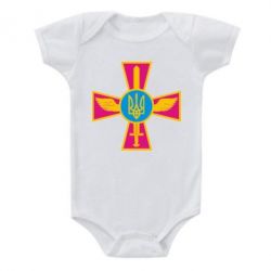 Дитячий бодік Хрест з мечем та гербом - PrintSalon