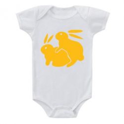 Детский бодик Кролики - PrintSalon