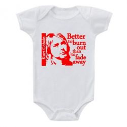 Дитячий бодік Kurt Cobain - PrintSalon