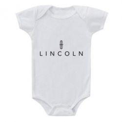 Детский бодик Lincoln logo - PrintSalon