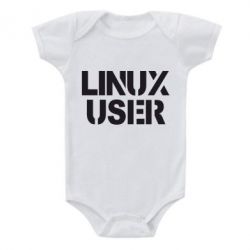 Детский бодик Linux User - PrintSalon