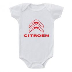 Детский бодик Логотип Citroen - PrintSalon